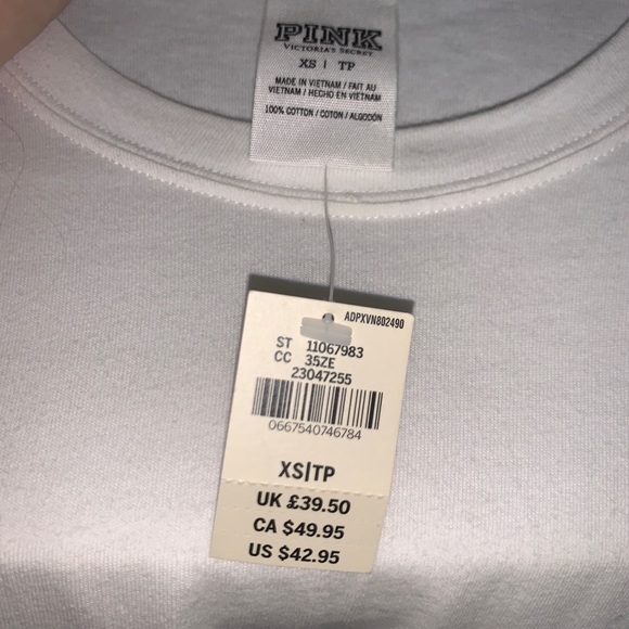 nwt vs pink longsleeve - Picture 2 of 2